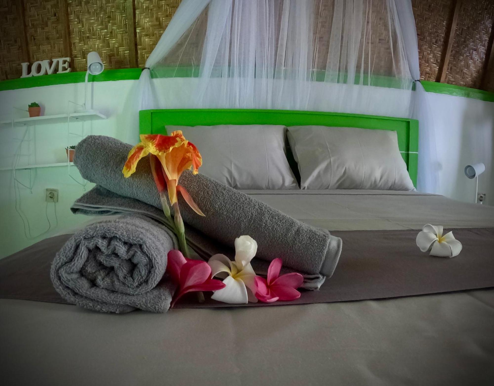 Kaktus Bungalow 1 Gili Air Zewnętrze zdjęcie