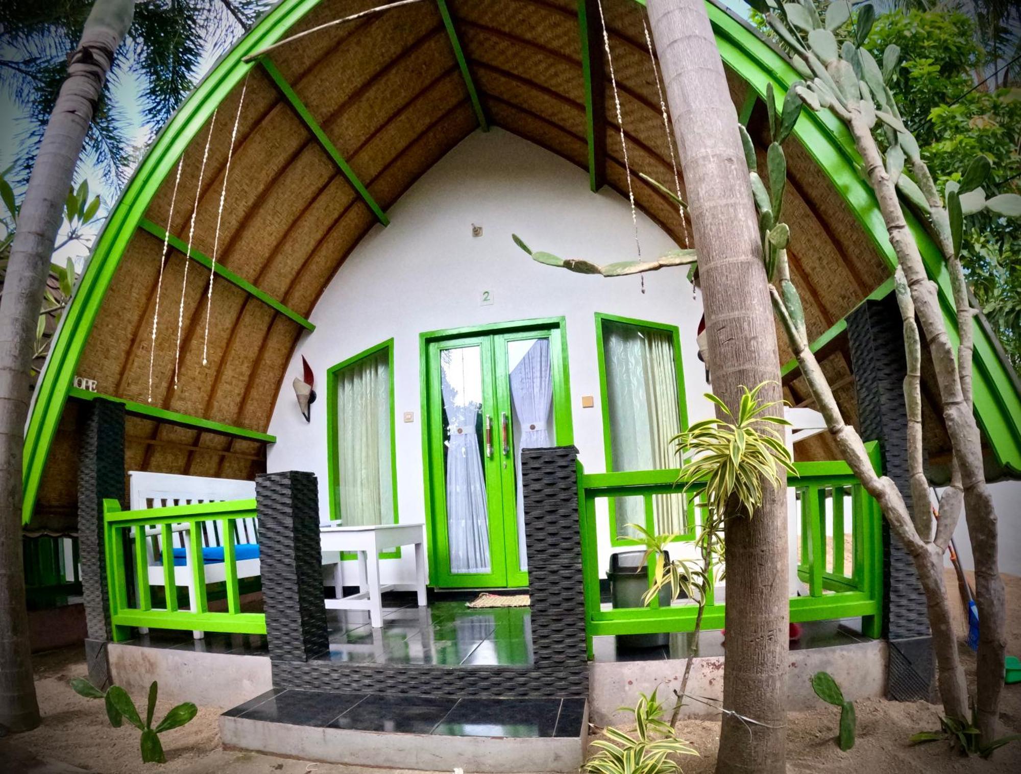 Kaktus Bungalow 1 Gili Air Zewnętrze zdjęcie